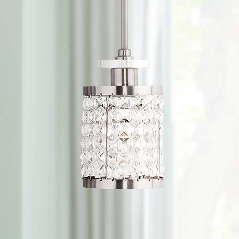 Grammercy 5" Wide Brushed Nickel Mini Pendant 1 Grammercy 5" Wide Brushed Nickel Mini Pendant