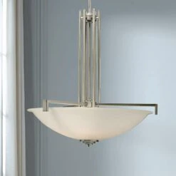 Hendrik Brushed Nickel 26"W Pendant Chandelier By Kichler