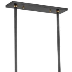 Hudson Valley Austen 59 1/2"W Old Bronze LED Island Pendant -Modern Lamp Shop hudson valley austen 59 and one half inchw old bronze led island pendant 356e0views2