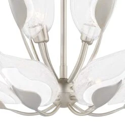 Hudson Valley Blossom 29" Wide Silver Leaf Chandelier 7 Hudson Valley Blossom 29" Wide Silver Leaf Chandelier -Modern Lamp Shop hudson valley blossom 29 inch wide silver leaf chandelier 326e0views2