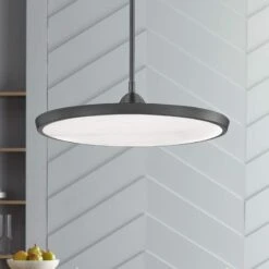 Hudson Valley Draper 20 1/4"W Old Bronze LED Pendant Light