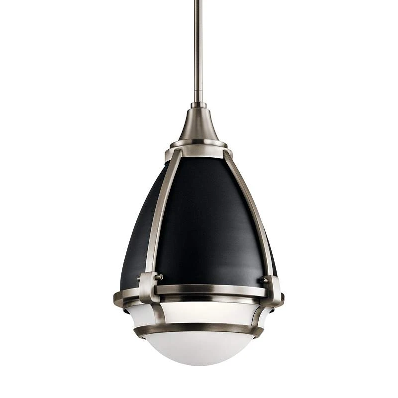 Kichler Ayra 10" Wide Classic Pewter Mini Pendant 1 Kichler Ayra 10" Wide Classic Pewter Mini Pendant