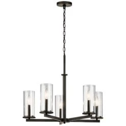 Kichler Crosby 26 1/4" Wide Olde Bronze 5-Light Chandelier -Modern Lamp Shop kichler crosby 26 and one quarter inch wide olde bronze 5 light chandelier 18p10views1