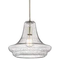 Kichler Everly 12 1/2" Wide Brushed Nickel Pendant Light