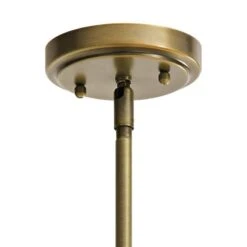 Kichler Everly 8 3/4" Wide Natural Brass Mini Pendant Light 7 Kichler Everly 8 3/4" Wide Natural Brass Mini Pendant Light -Modern Lamp Shop kichler everly 8 and three quarter inch wide natural brass mini pendant light 75d18views2