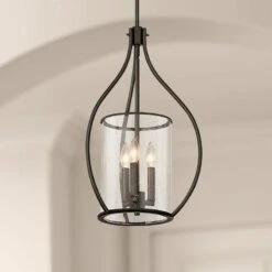 Kichler Fiona 15 1/4" Wide Olde Bronze 3-Light Foyer Pendant