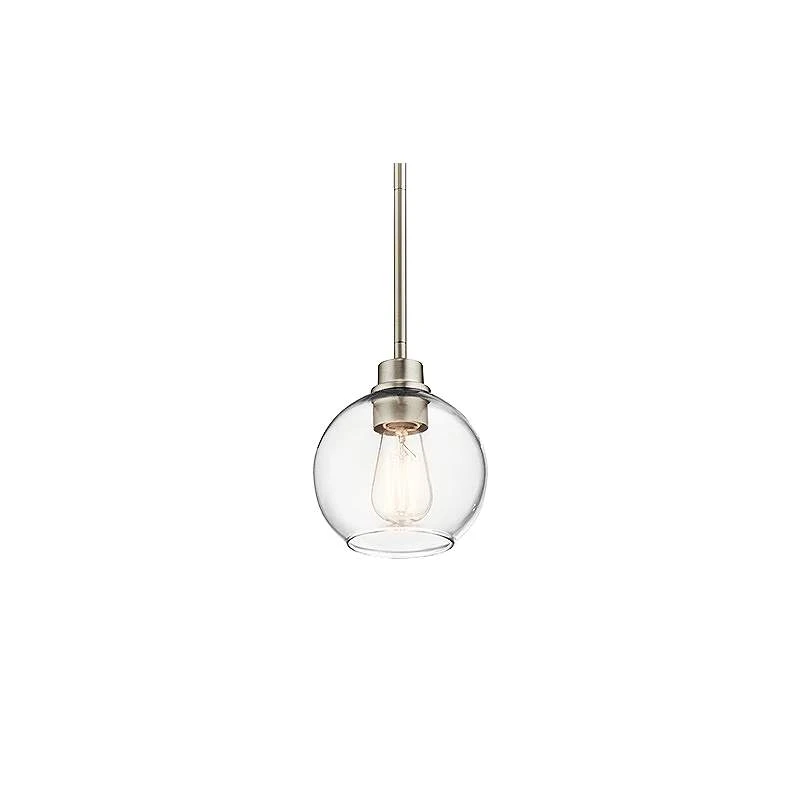 Kichler Harmony 6 1/2" Wide Brushed Nickel Mini Pendant 2 Kichler Harmony 6 1/2" Wide Brushed Nickel Mini Pendant - Image 2