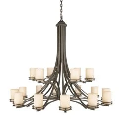 Kichler Hendrik 50 1/4"W Oiled Bronze 18-Light Chandelier