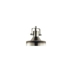 Kichler Intex 7" Wide Brushed Nickel LED Mini Pendant -Modern Lamp Shop kichler intex 7 inch wide brushed nickel led mini pendant 42v71views1