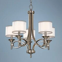 Kichler Lacey Antique Pewter Collection 5-Light Chandelier