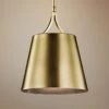 Kichler Maclain 10" Wide Natural Brass Mini Pendant