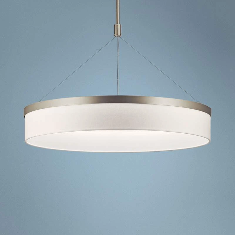 Kichler Mercel 26 1/2" Wide Satin Nickel LED Pendant Light 1 Kichler Mercel 26 1/2" Wide Satin Nickel LED Pendant Light