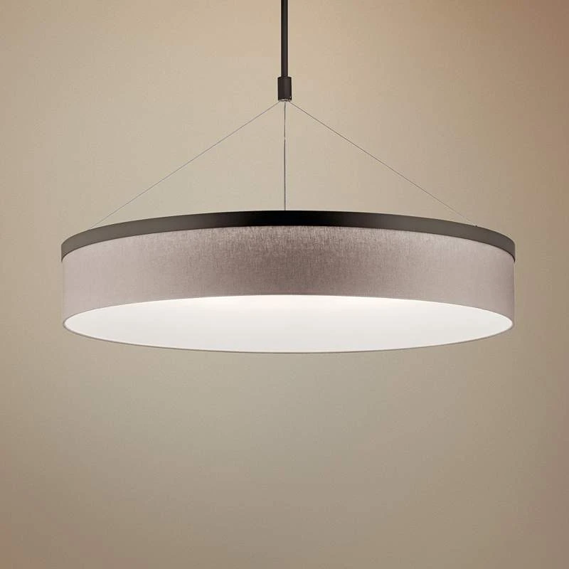 Kichler Mercel 32 1/2" Wide Olde Bronze LED Pendant Light 1 Kichler Mercel 32 1/2" Wide Olde Bronze LED Pendant Light