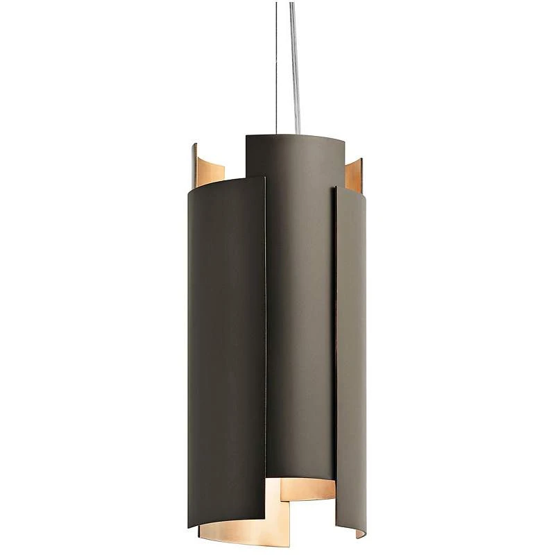 Kichler Moderne 5 1/2" Wide Olde Bronze LED Mini Pendant 4 Kichler Moderne 5 1/2" Wide Olde Bronze LED Mini Pendant - Image 4