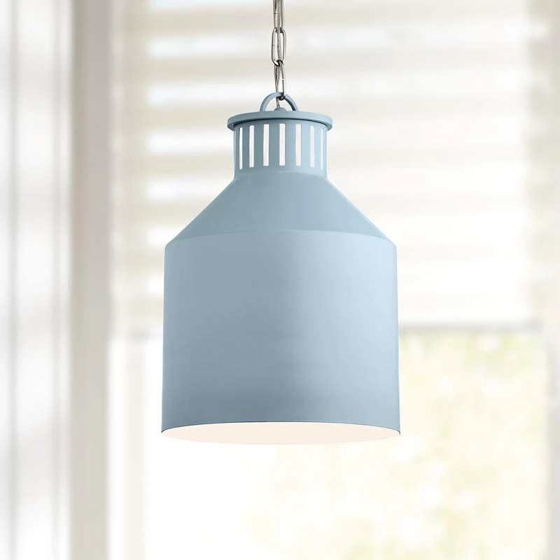 Kichler Montauk 1-Light Blue Mini Pendant 1 Kichler Montauk 1-Light Blue Mini Pendant