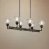 Kichler Niles 32 1/4"W Olde Bronze 6-Light Linear Chandelier