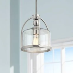 Kichler Omerta 9 1/2" Wide Brushed Nickel Mini Pendant