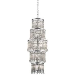 Kichler Piper 22" Wide Chrome Chandelier