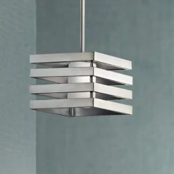 Kichler Realta 12"W Brushed Nickel Mini Pendant