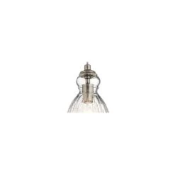 Kichler Riviera 6" Wide Brushed Nickel Mini Pendant -Modern Lamp Shop kichler riviera 6 inch wide brushed nickel mini pendant 42x20views1