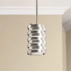 Kichler Roswell 5 1/4" Wide Nickel Mini Pendant