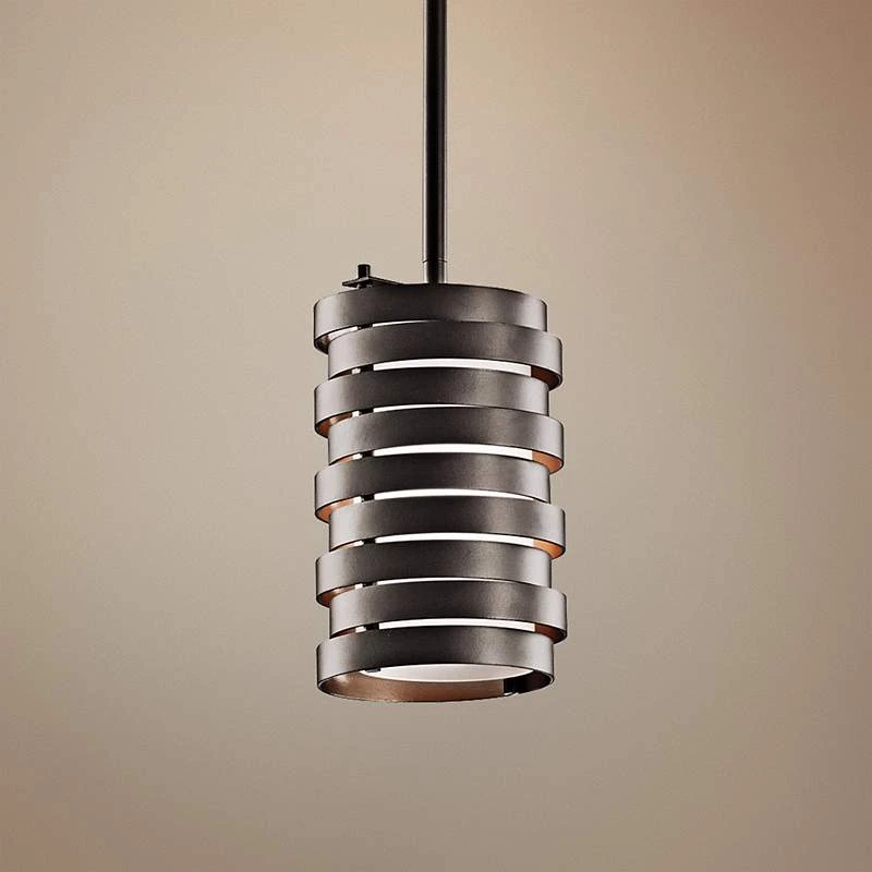 Kichler Roswell 5 1/4" Wide Olde Bronze Mini Pendant 1 Kichler Roswell 5 1/4" Wide Olde Bronze Mini Pendant