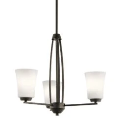 Kichler Tao 21 3/4" Wide Oiled Bronze 3-Light Chandelier