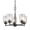 Kichler Winslow 19 3/4" Wide Oiled Bronze 5-Light Chandelier