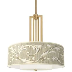 Laurel Court Carey 24" Gold 4-Light Chandelier