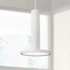 AFX Luna 8" Wide White LED Mini Pendant Light