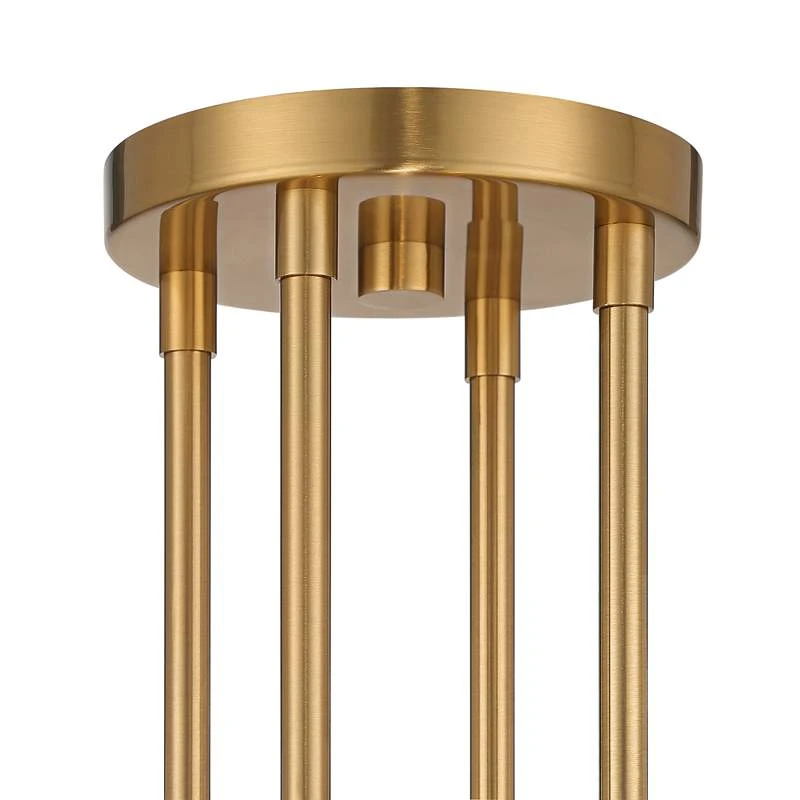 Magnificence 23 3/4" Wide Soft Gold Crystal Pendant Light 5 Magnificence 23 3/4" Wide Soft Gold Crystal Pendant Light - Image 5