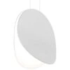 Malibu Discs™ 14" Wide Satin White LED Pendant Light
