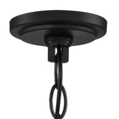 Manfred 36" Wide Black 10-Light Chandelier -Modern Lamp Shop manfred 36 inch wide black 10 light chandelier 91w50views3
