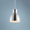 Maxim Cora 7" Wide Satin Nickel Mini Pendant