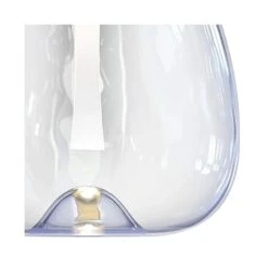 Mela 10 1/4"W Black LED Mini Pendant W/ Dichroic Glass Shade -Modern Lamp Shop mela 10 and one quarter inchw black led mini pendant w dichroic glass shade 71e78views1