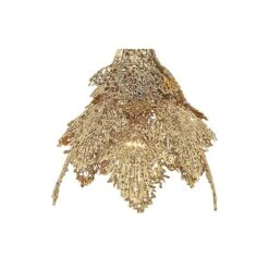 Metropolitan Evergold 8"W India Gold Leaf Mini Pendant Light -Modern Lamp Shop metropolitan evergold 8 inchw india gold leaf mini pendant light 92d48views1