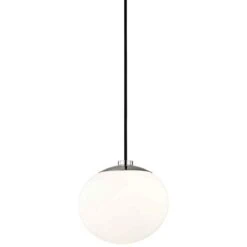 Mitzi Estee 8 1/4" Wide Polished Nickel Mini Pendant