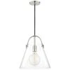 Mitzi Karin 12 3/4" Wide Polished Nickel Pendant Light