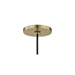 Mitzi Karin 8 3/4" Wide Aged Brass Mini Pendant -Modern Lamp Shop mitzi karin 8 and three quarter inch wide aged brass mini pendant 46t67views2