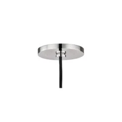 Mitzi Karin 9" Wide Polished Nickel Mini Pendant -Modern Lamp Shop mitzi karin 9 inch wide polished nickel mini pendant 46t73views2