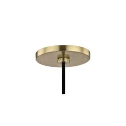 Mitzi Milla 8" Wide Aged Brass Mini Pendant -Modern Lamp Shop mitzi milla 8 inch wide aged brass mini pendant 47f22views2