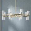Mitzi Tabitha 33 3/4" Wide Aged Brass 16-Light Chandelier