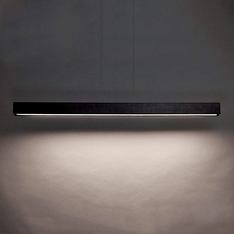 Modern Forms 42" Wide Black Finish LED Kitchen Island Linear Pendant 3 Modern Forms 42" Wide Black Finish LED Kitchen Island Linear Pendant - Image 3