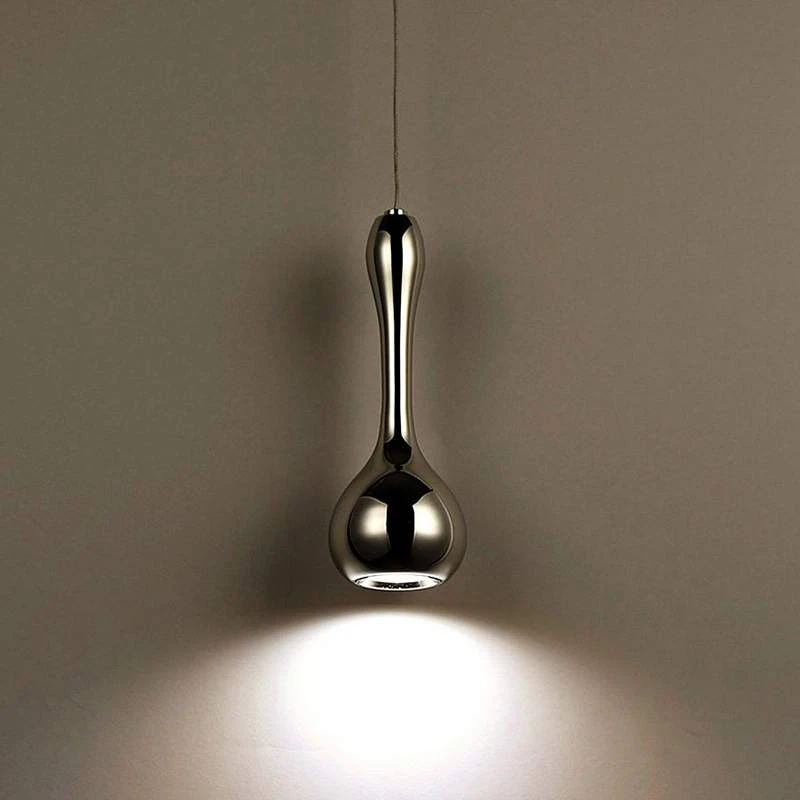 Modern Forms Acid 3 3/4"W Polished Nickel LED Mini Pendant 2 Modern Forms Acid 3 3/4"W Polished Nickel LED Mini Pendant - Image 2
