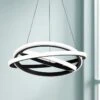 Modern Forms Veloce 26" Wide Black 3-Light LED Pendant