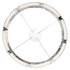 Modern Forms Zelda 29"W Polished Nickel 8-Light LED Pendant 10 Modern Forms Zelda 29"W Polished Nickel 8-Light LED Pendant -Modern Lamp Shop modern forms zelda 29 inchw polished nickel 8 light led pendant 55p82views3