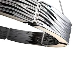 Modern Forms Zelda 29"W Polished Nickel 8-Light LED Pendant 11 Modern Forms Zelda 29"W Polished Nickel 8-Light LED Pendant -Modern Lamp Shop modern forms zelda 29 inchw polished nickel 8 light led pendant 55p82views4