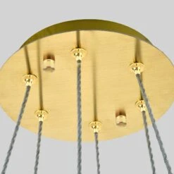 Monroe 17 3/4" Wide Gold And Crystal 2-Tier LED Chandelier 11 Monroe 17 3/4" Wide Gold And Crystal 2-Tier LED Chandelier -Modern Lamp Shop monroe 17 and three quarter inch wide gold and crystal 2 tier led chandelier 78k60views4