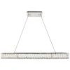 Monroe 38 3/4" Wide Crystal LED Kitchen Island Light Pendant