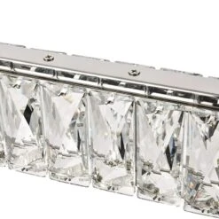 Monroe 38 3/4" Wide Crystal LED Kitchen Island Light Pendant 8 Monroe 38 3/4" Wide Crystal LED Kitchen Island Light Pendant -Modern Lamp Shop monroe 38 and three quarter inch wide crystal led kitchen island light pendant 66c99views2